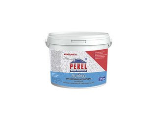 Декоративная штукатурка Perel Acrilico (Шуба/Короед; 1,5/2/2,5 мм), 18 кг