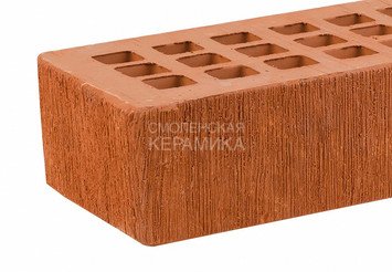 Кирпич облицовочный керамический ЖКЗ Красный Бархат 1НФ 5