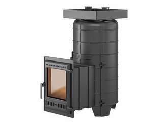 Печь для бани Эверест "Steam Master" 38 (320) ЧУГУН (под обкладку)