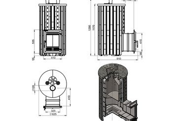 Печь для бани Эверест 
