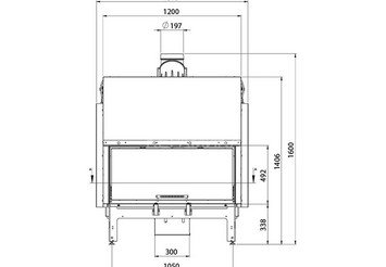 Каминная топка ASTON 