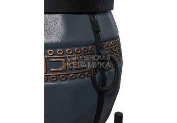 Тандыр утепленный «САРМАТ» цвет Серый 4