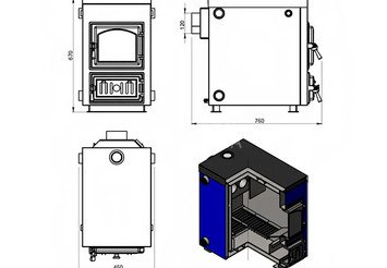 Котёл отопительный Везувий 