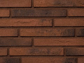 Плитка ручной формовки Real Brick Коллекция 1 ригель, RB 1-05 коричневый