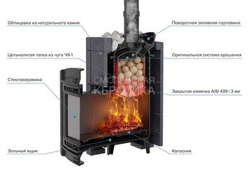 Печь банная 