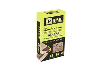 Клеевая смесь PRIME Starke, 3143 ,25 кг (для наружн. и внутр. работ) 1