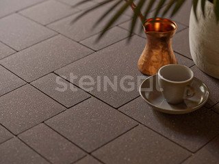 Брусчатка Steingot Серия "БАВАРИЯ" Бавария Темно-коричневая, 60 мм, (на заказ)