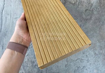 Террасная доска Latitudo Solid полнотелая 150x21x4000 мм, Орех 5