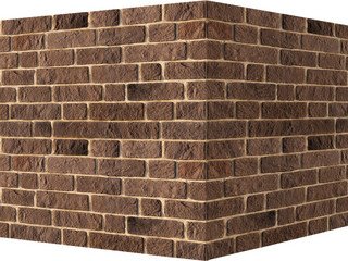 Декоративный камень 497-45 White Hills "Эль Торре" (El Torre), темно-коричневый, угловой