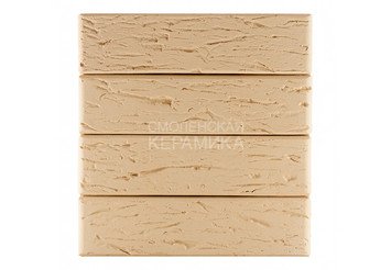 Кирпич лицевой керамический ЛСР Пшеничный рустик, 1НФ 1