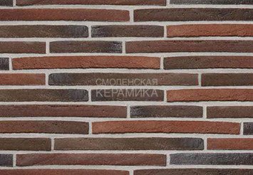 Клинкерный кирпич ригель (узкий) формата Randers Tegl Ultima RT 158, ECO-Riegel 468X50X38 мм 6