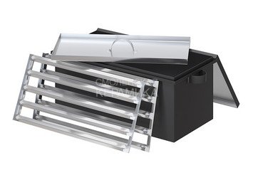 Коптильня BLACK малая (250*300*400мм) 3