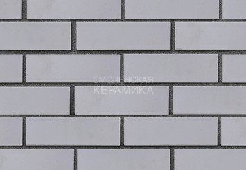 Клинкер фасадный ЛСР «Осло» серый гладкий 1