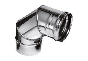 Колено угол 90° (430/1,0мм) Ф115, Ferrum HF Plus 1