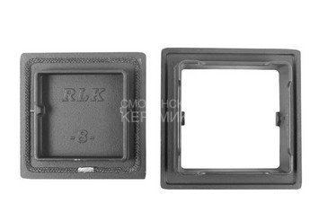 Дверца прочистная ДПр-8 (180х180х67) 140х140х32, RLK4917 