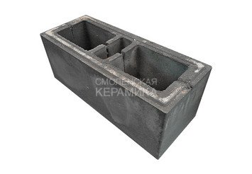 Блок заборный FaBrick 500х200х200 мм, Графит 3