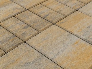 Тротуарная плитка BRAER Мозаика, Color Mix Песчаник