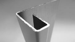 Конечный профиль Cedral Lap, 3 v/, алюминиевый