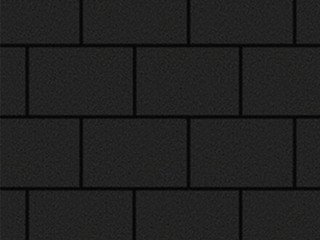 Тротуарная плитка Выбор "Прямоугольник" Стандарт, черный, 200х100х60 мм