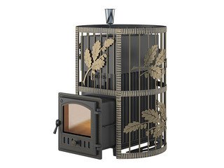 Печь для бани Эверест Ковка 24 (280) закрытая каменка