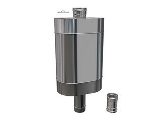 Бак "Таймыр" 73л эллиптический на трубе Ф115 (AISI 201/1.0)