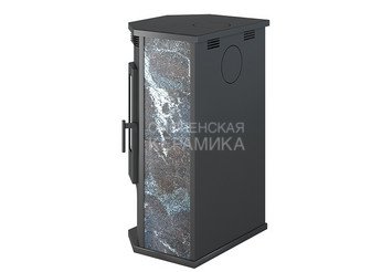 Печь-Камин ASTON 12 кВт (200 м3) Призматик (Амфиболит) 2