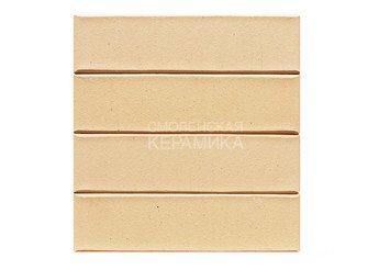 Кирпич лицевой керамический ЛСР Бежевый гладкий, 1НФ 5