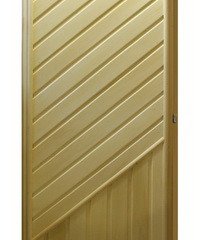 Дверь банная (липа) 1,90х0,70, ДГ-02, ЛЕВАЯ