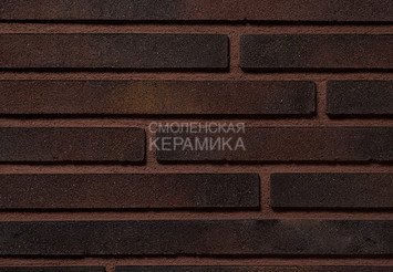 Плитка ручной формовки Real Brick Коллекция 10 ригель 490, RB 10-09 чёрный магнезит 1