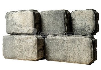 Тротуарная плитка BRAER Ривьера, Color Mix Туман 5