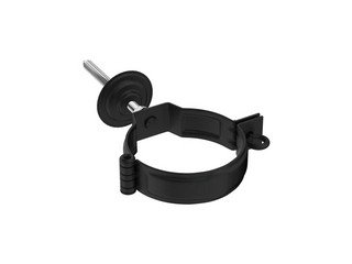 Декорат. хомут трубы под метиз с компл. крепл. N (1) 100, AQUASYSTEM PU MATT, RAL9005