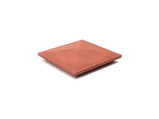 Колпак на столб WEECO 38,5х38,5 см, цвет терракот