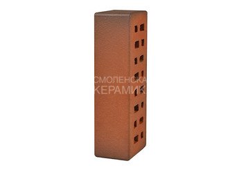 Клинкер фасадный ЛСР «Ноттингем» красный флэш гладкий 7