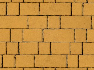 Тротуарная плитка STEINRUS Старый Город желтый, 60 мм