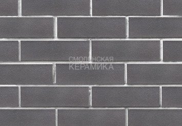Клинкер фасадный ЛСР «Гётеборг» графитовый гладкий 2