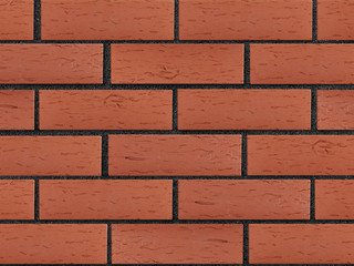 Клинкер фасадный ЛСР «Лондон» красный береста