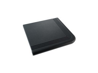 Ступень из полимерного композита угловая ZKING Verona графит