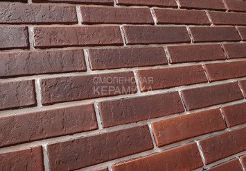 Кирпич лицевой Воротынский КЗ, Кортен Терра 1НФ 7