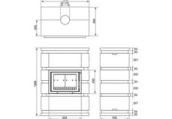Камин ASTON 600 