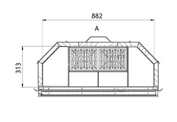 Каминная топка ASTON 