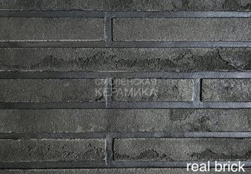 Плитка ручной формовки Real Brick RB 10-13 Графитовый 1