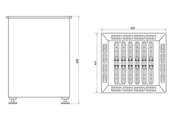 Электрокаменка EVEREST «BLACK CRYSTAL» S150 5