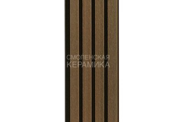 Фасадная (стеновая) реечная панель CM WALL DUAL, 219х26x4000 мм, MACADAMIA (Макадамия) 5