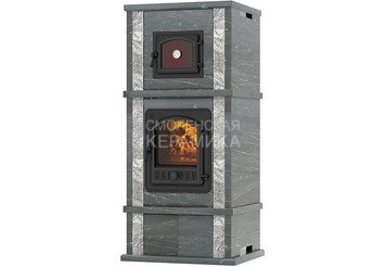 Печь-камин с духовкой EVEREST 