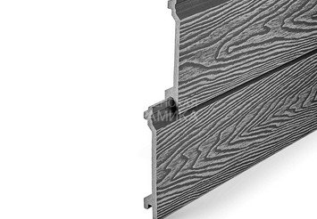 Фасадная панель EasyDecking Wood-X, 156х21x3010 мм, Серый 4