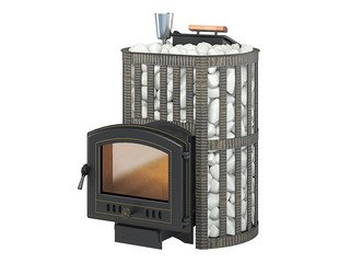 Печь чугунная для бани Везувий Ураган Ковка 16 (224)