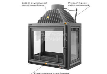 Каминная топка EVEREST A16 HP 3