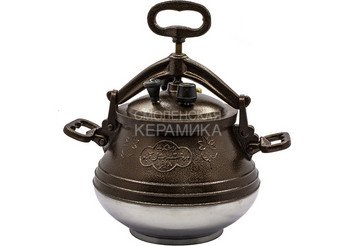 Афганский казан-скороварка двухцветный с ручками 12 литров 2