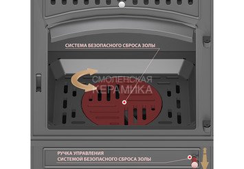 Печь-камин Везувий LV-12 S 