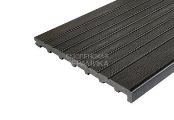 Ступень ДПК Latitudo Step-320 полнотелая 320х24х3000 графит 1
